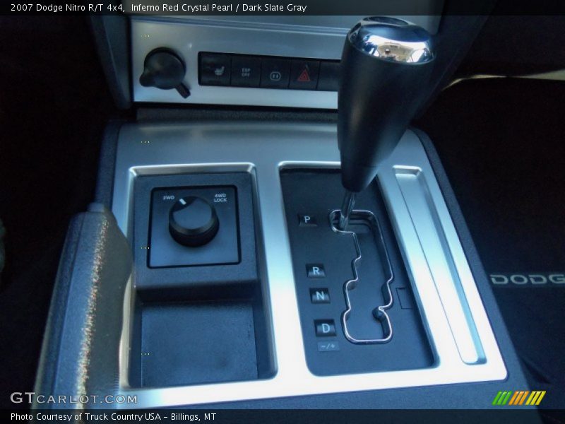 Inferno Red Crystal Pearl / Dark Slate Gray 2007 Dodge Nitro R/T 4x4