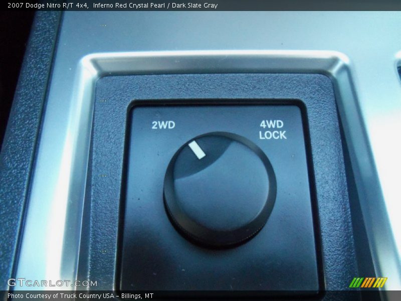 Inferno Red Crystal Pearl / Dark Slate Gray 2007 Dodge Nitro R/T 4x4