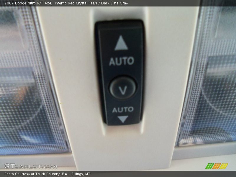 Inferno Red Crystal Pearl / Dark Slate Gray 2007 Dodge Nitro R/T 4x4