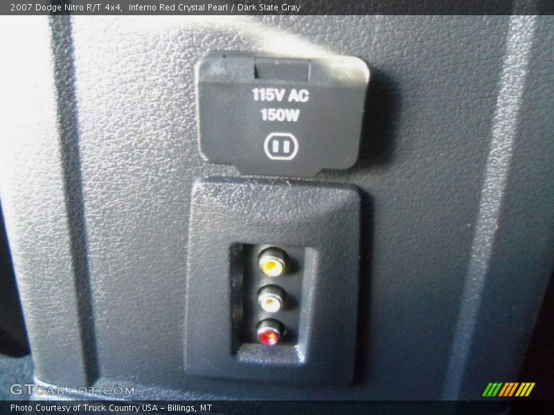 Inferno Red Crystal Pearl / Dark Slate Gray 2007 Dodge Nitro R/T 4x4