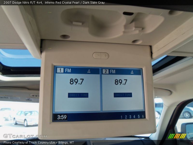 Inferno Red Crystal Pearl / Dark Slate Gray 2007 Dodge Nitro R/T 4x4