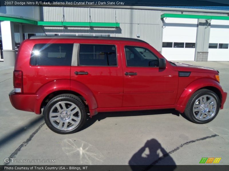 Inferno Red Crystal Pearl / Dark Slate Gray 2007 Dodge Nitro R/T 4x4