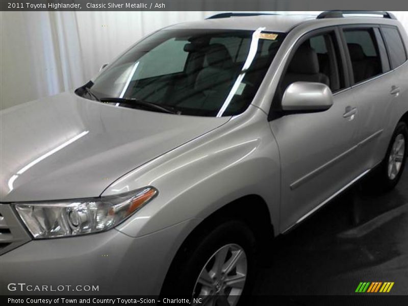 Classic Silver Metallic / Ash 2011 Toyota Highlander