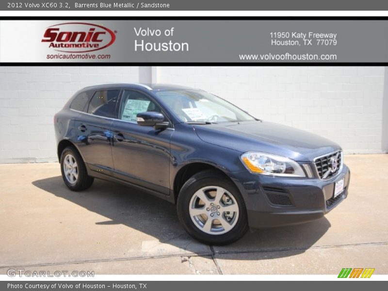 Barrents Blue Metallic / Sandstone 2012 Volvo XC60 3.2