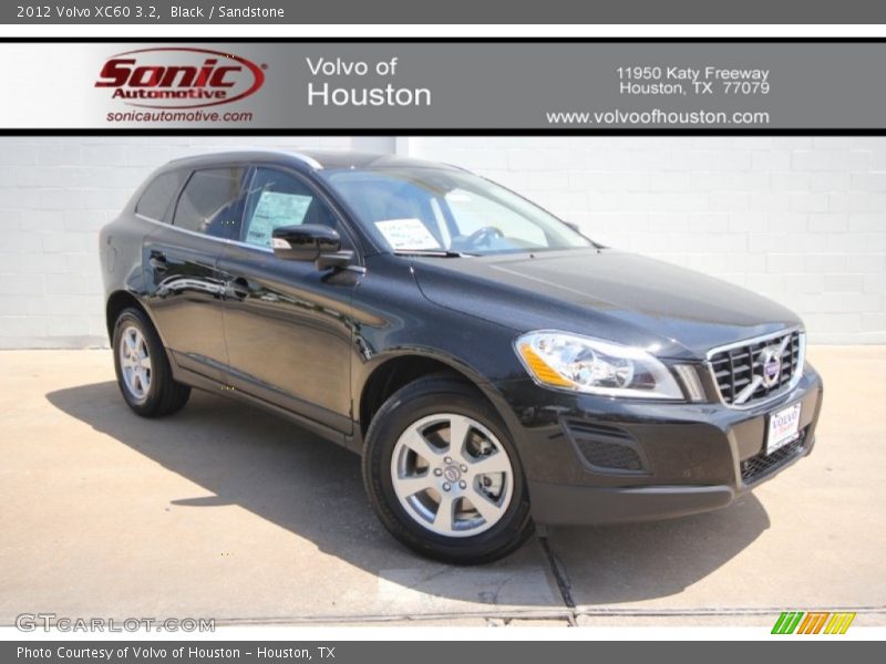 Black / Sandstone 2012 Volvo XC60 3.2