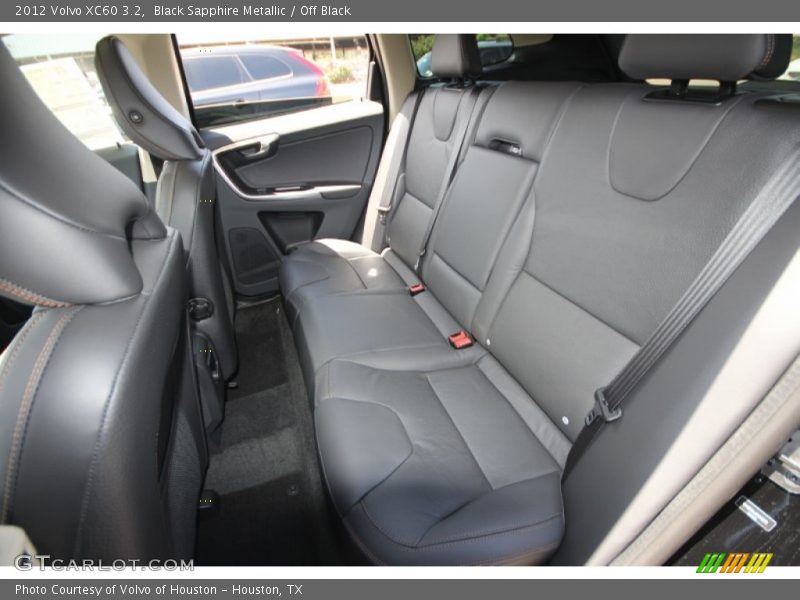 Black Sapphire Metallic / Off Black 2012 Volvo XC60 3.2