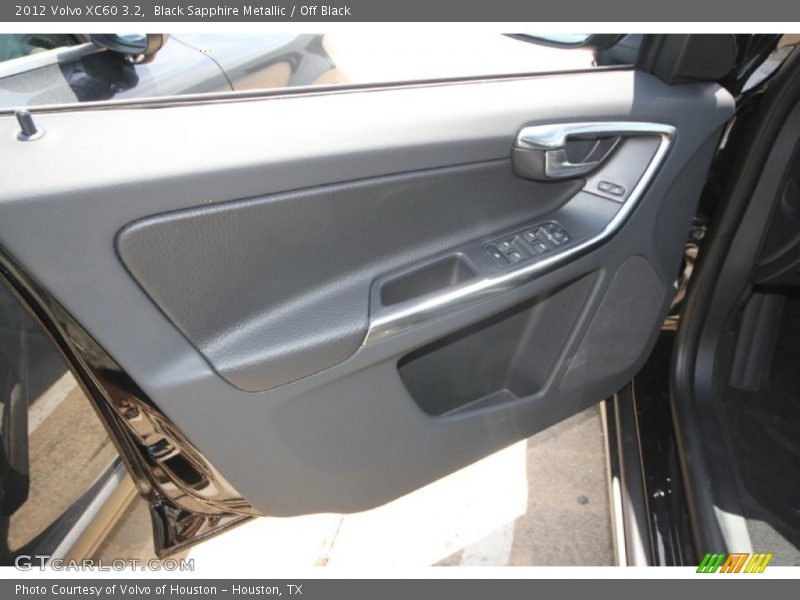 Black Sapphire Metallic / Off Black 2012 Volvo XC60 3.2