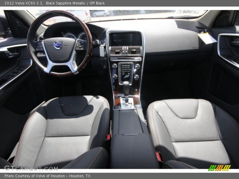Black Sapphire Metallic / Off Black 2012 Volvo XC60 3.2