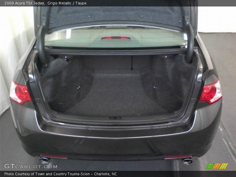 Grigio Metallic / Taupe 2009 Acura TSX Sedan