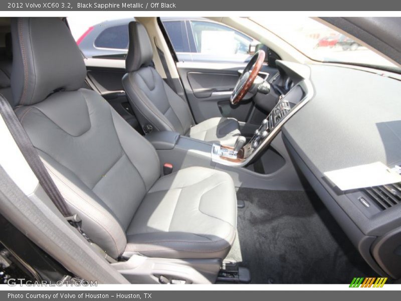 Black Sapphire Metallic / Off Black 2012 Volvo XC60 3.2