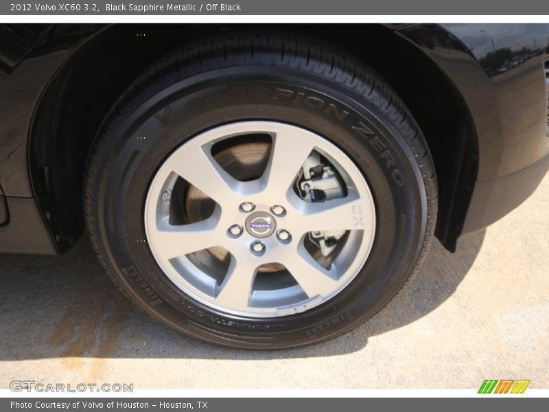 Black Sapphire Metallic / Off Black 2012 Volvo XC60 3.2