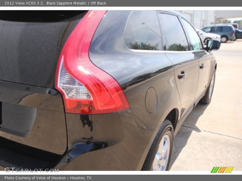 Black Sapphire Metallic / Off Black 2012 Volvo XC60 3.2
