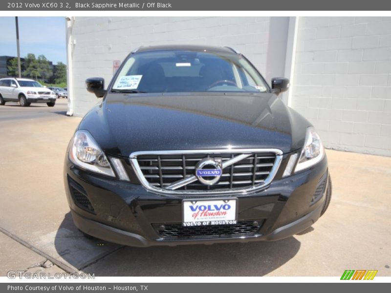 Black Sapphire Metallic / Off Black 2012 Volvo XC60 3.2