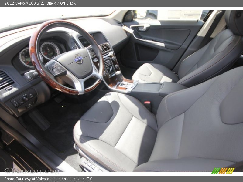 Black / Off Black 2012 Volvo XC60 3.2