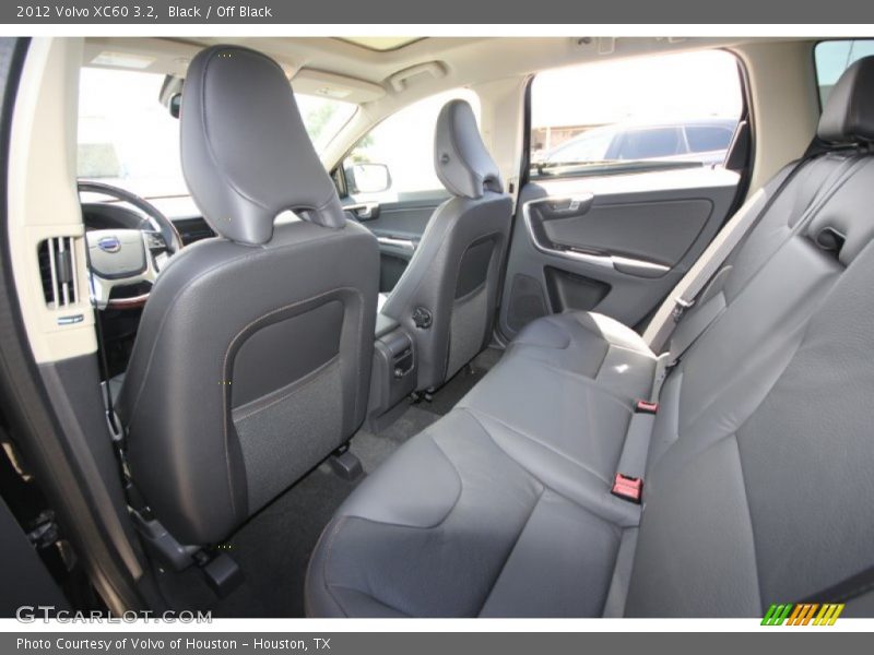 Black / Off Black 2012 Volvo XC60 3.2
