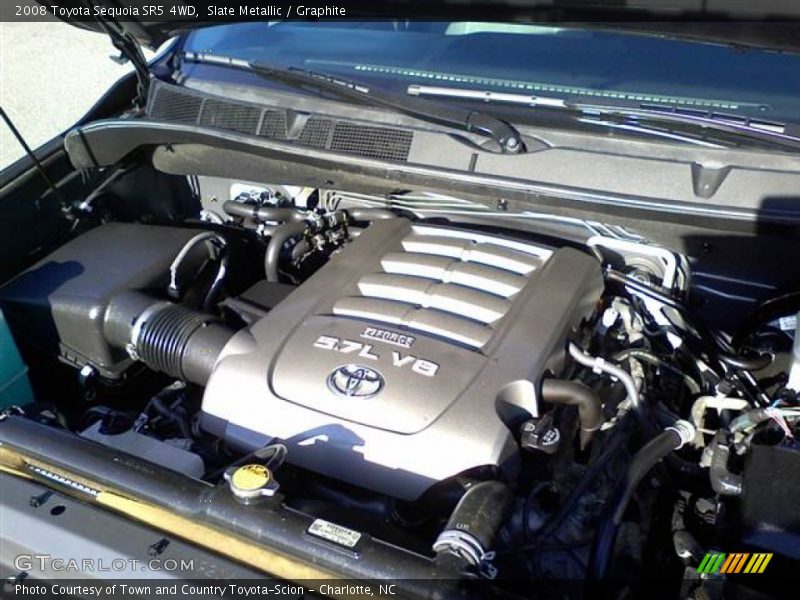 Slate Metallic / Graphite 2008 Toyota Sequoia SR5 4WD