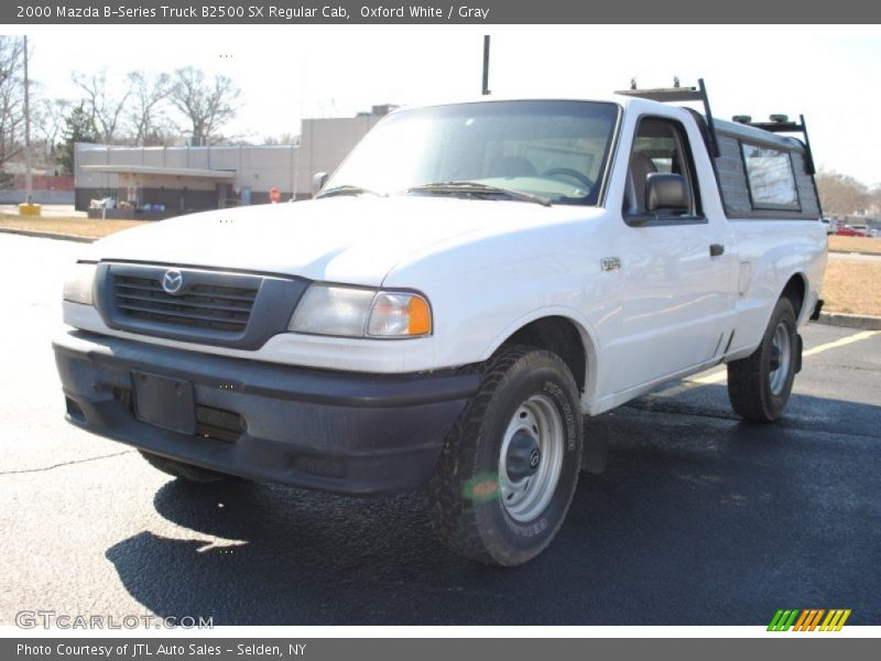 Oxford White / Gray 2000 Mazda B-Series Truck B2500 SX Regular Cab