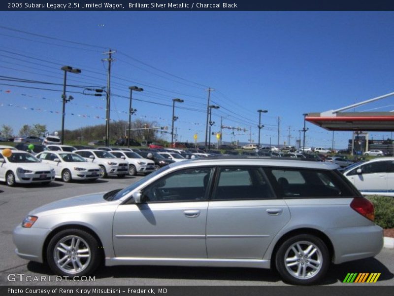 Brilliant Silver Metallic / Charcoal Black 2005 Subaru Legacy 2.5i Limited Wagon