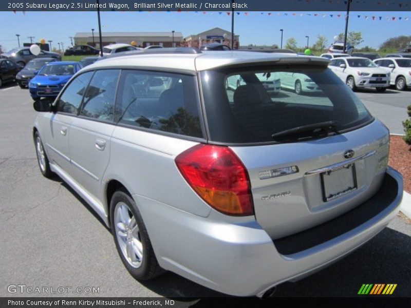 Brilliant Silver Metallic / Charcoal Black 2005 Subaru Legacy 2.5i Limited Wagon
