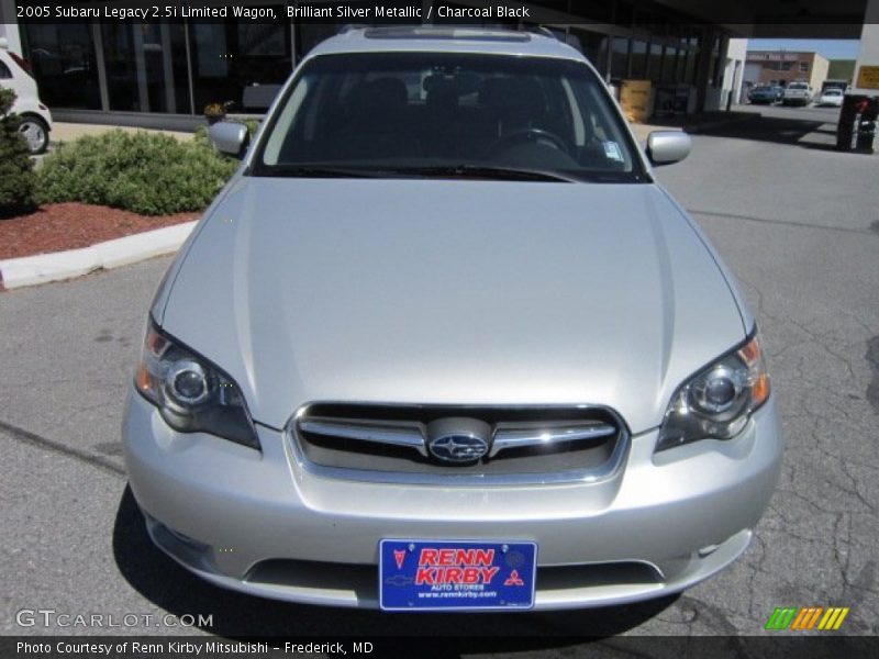 Brilliant Silver Metallic / Charcoal Black 2005 Subaru Legacy 2.5i Limited Wagon
