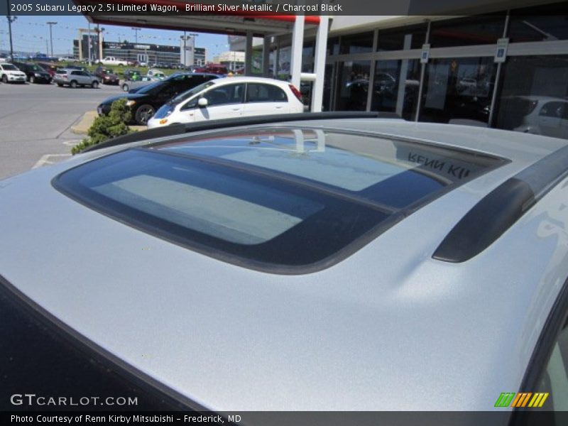 Brilliant Silver Metallic / Charcoal Black 2005 Subaru Legacy 2.5i Limited Wagon