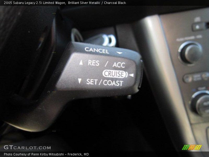 Brilliant Silver Metallic / Charcoal Black 2005 Subaru Legacy 2.5i Limited Wagon