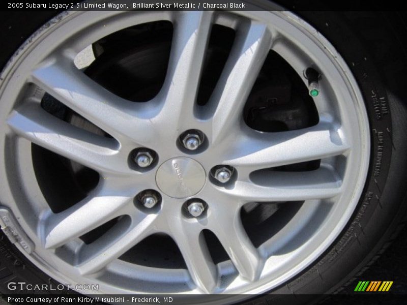 Brilliant Silver Metallic / Charcoal Black 2005 Subaru Legacy 2.5i Limited Wagon
