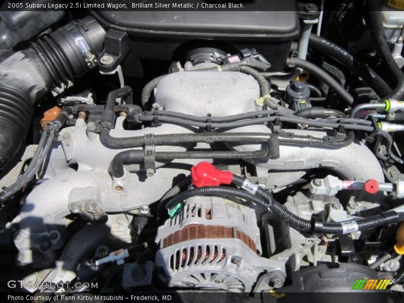 Brilliant Silver Metallic / Charcoal Black 2005 Subaru Legacy 2.5i Limited Wagon