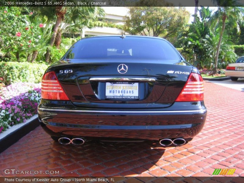 Black / Charcoal 2006 Mercedes-Benz S 65 AMG Sedan