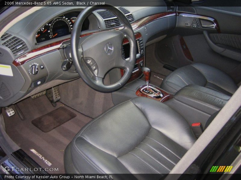  2006 S 65 AMG Sedan Charcoal Interior