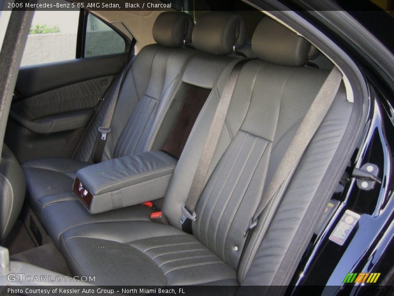 Rear Seat of 2006 S 65 AMG Sedan