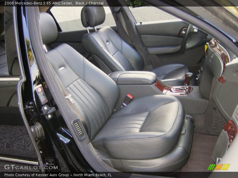 Front Seat of 2006 S 65 AMG Sedan