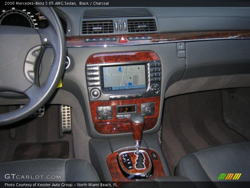 Controls of 2006 S 65 AMG Sedan