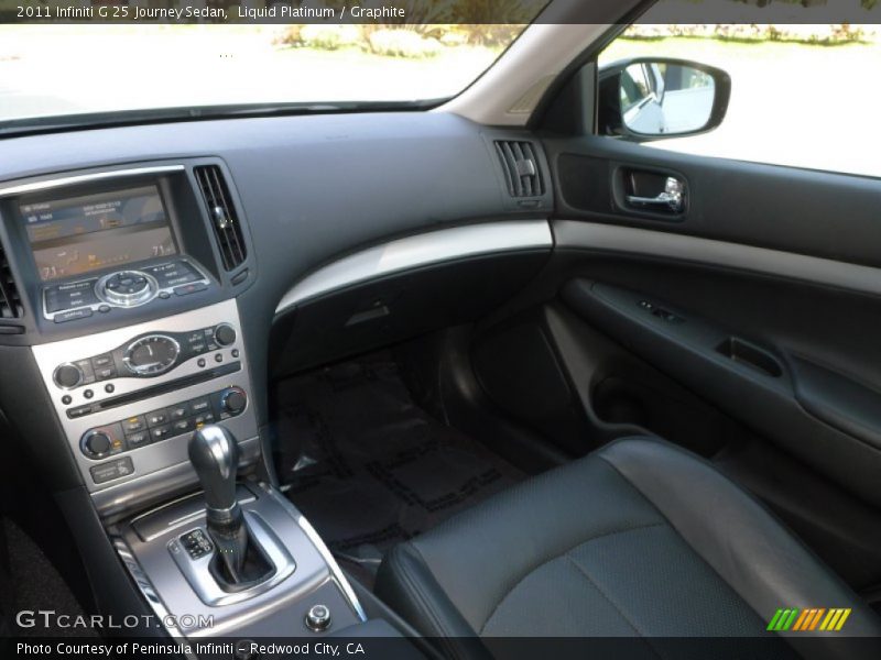 Liquid Platinum / Graphite 2011 Infiniti G 25 Journey Sedan