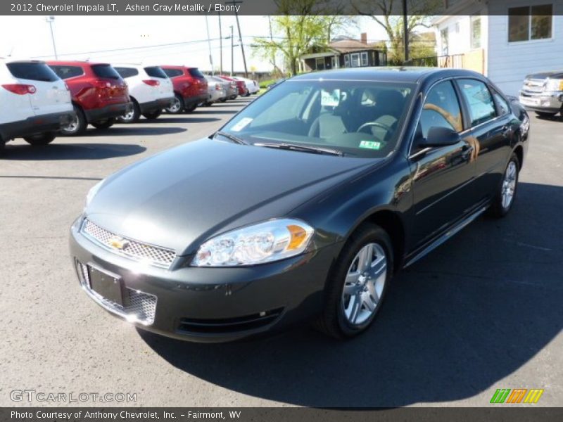 Ashen Gray Metallic / Ebony 2012 Chevrolet Impala LT