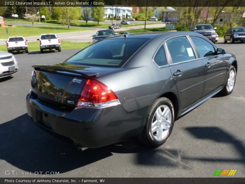 Ashen Gray Metallic / Ebony 2012 Chevrolet Impala LT