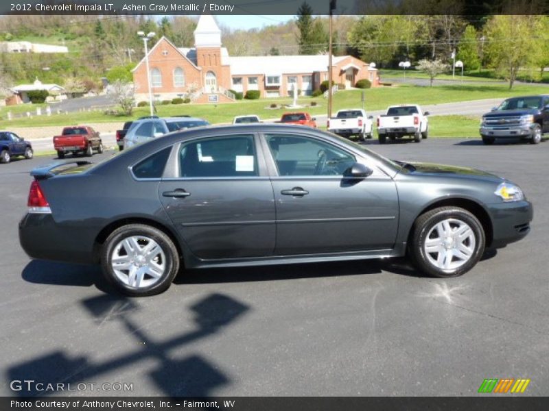 Ashen Gray Metallic / Ebony 2012 Chevrolet Impala LT