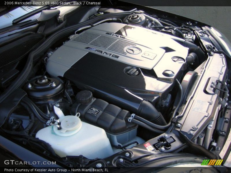  2006 S 65 AMG Sedan Engine - 6.0 Liter AMG Twin-Turbocharged SOHC 36-Valve V12