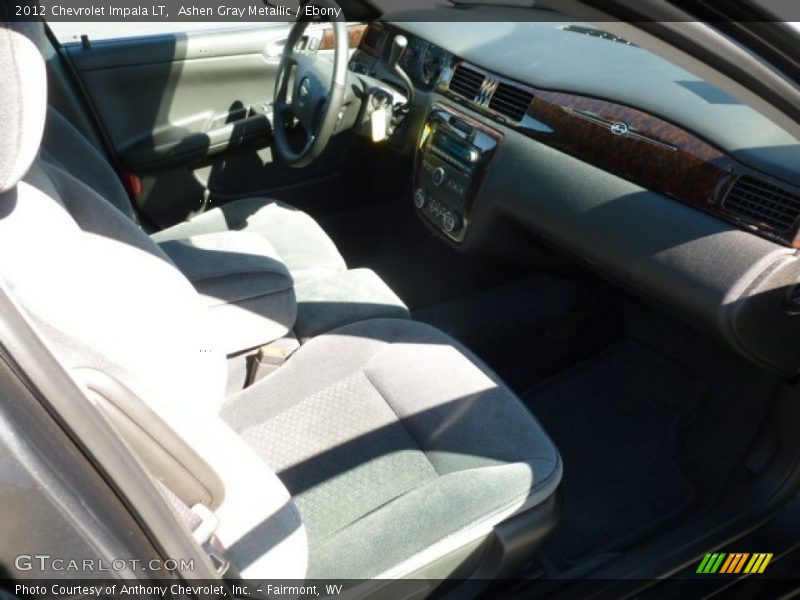 Ashen Gray Metallic / Ebony 2012 Chevrolet Impala LT