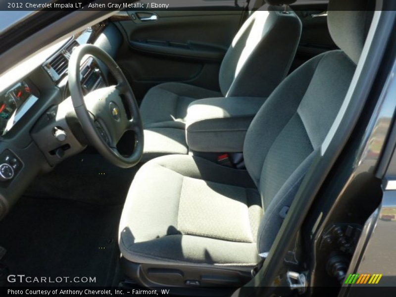 Ashen Gray Metallic / Ebony 2012 Chevrolet Impala LT