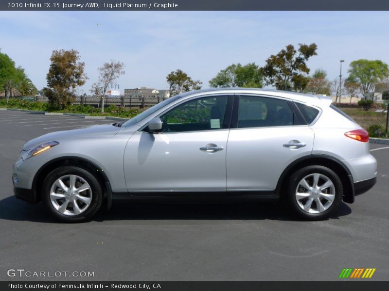 Liquid Platinum / Graphite 2010 Infiniti EX 35 Journey AWD