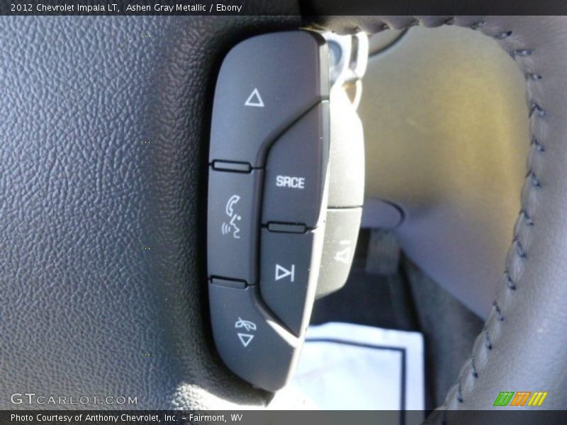 Ashen Gray Metallic / Ebony 2012 Chevrolet Impala LT