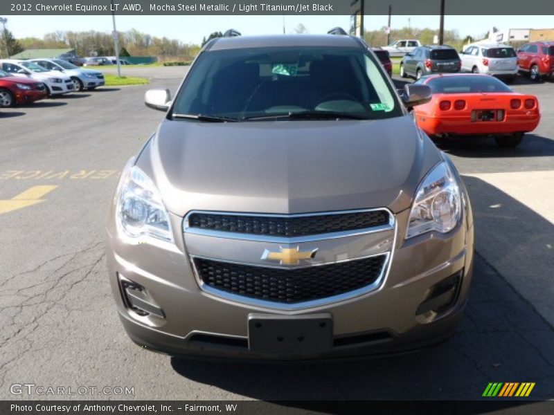 Mocha Steel Metallic / Light Titanium/Jet Black 2012 Chevrolet Equinox LT AWD