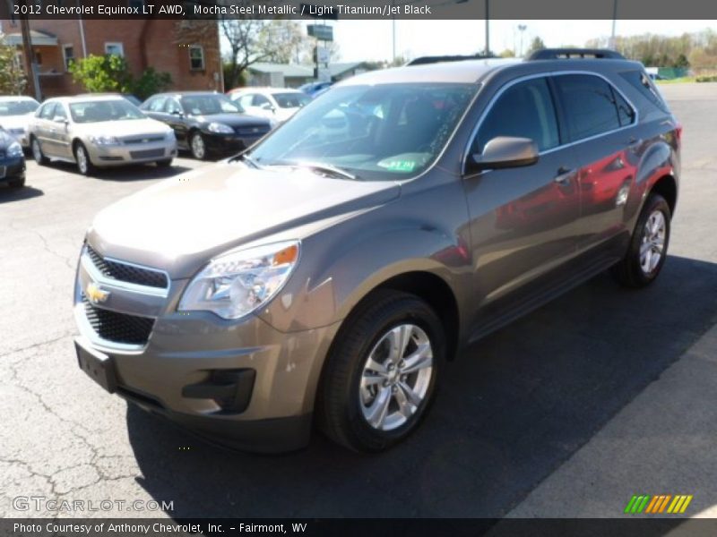 Mocha Steel Metallic / Light Titanium/Jet Black 2012 Chevrolet Equinox LT AWD