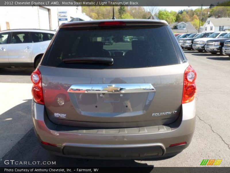 Mocha Steel Metallic / Light Titanium/Jet Black 2012 Chevrolet Equinox LT AWD