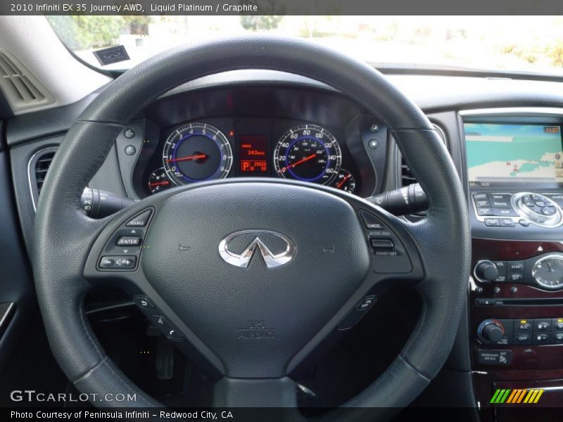 Liquid Platinum / Graphite 2010 Infiniti EX 35 Journey AWD