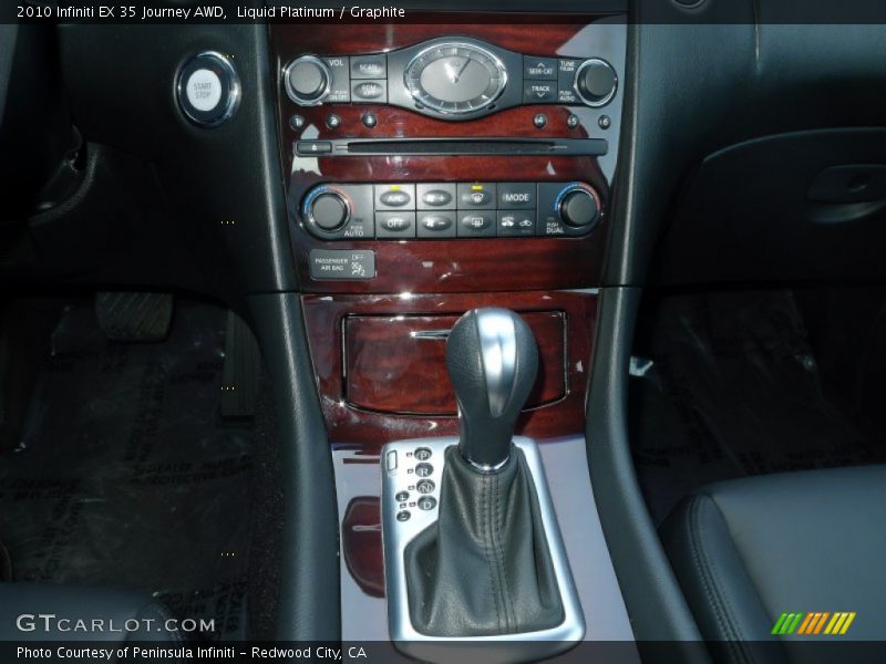 Liquid Platinum / Graphite 2010 Infiniti EX 35 Journey AWD