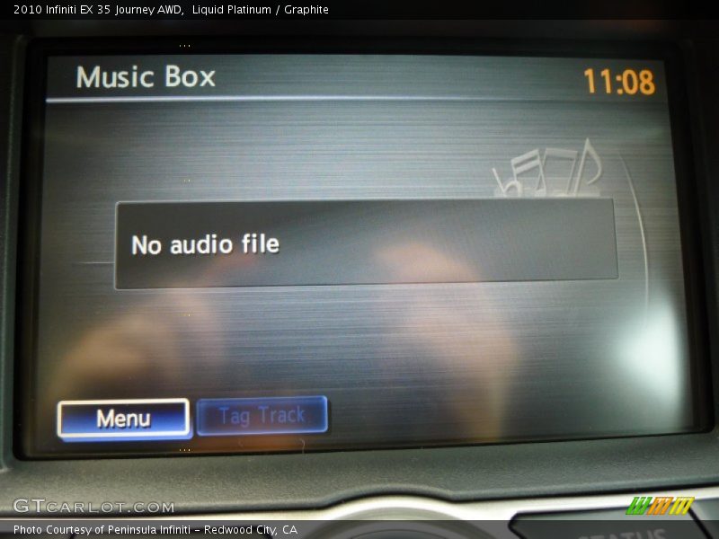 Liquid Platinum / Graphite 2010 Infiniti EX 35 Journey AWD