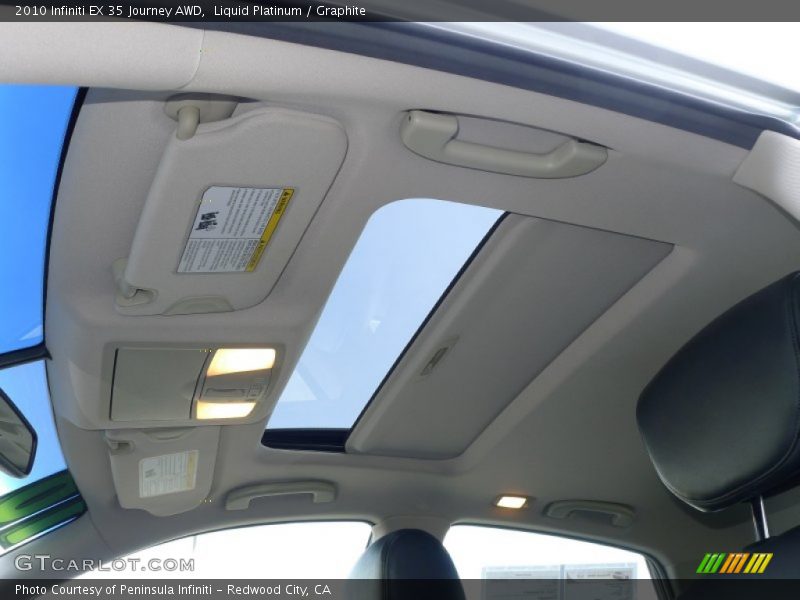 Liquid Platinum / Graphite 2010 Infiniti EX 35 Journey AWD