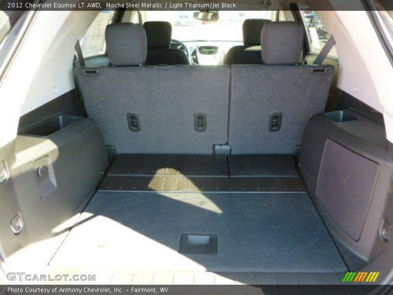 Mocha Steel Metallic / Light Titanium/Jet Black 2012 Chevrolet Equinox LT AWD